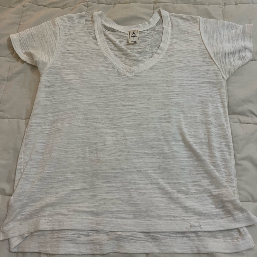 We the Free Distressed Tee